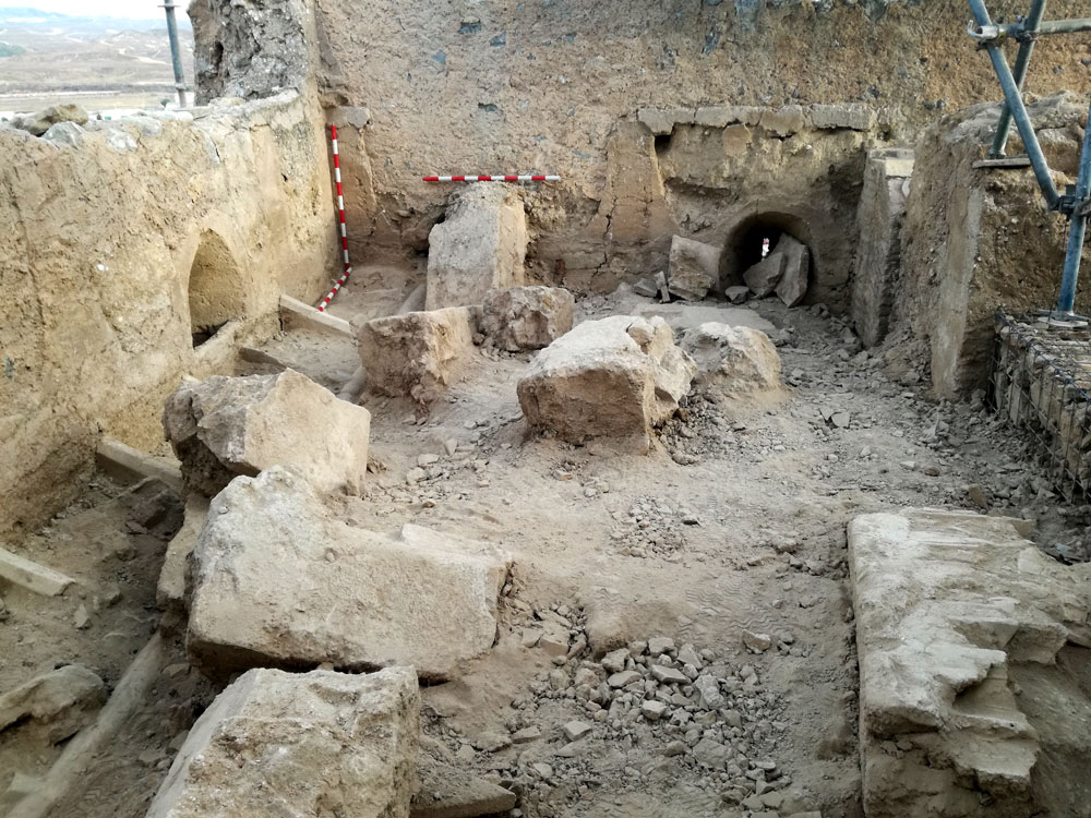 Proyecto arqueológico - Castillo de Cadrete - Zaragoza
